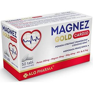 ALG Pharma - Magnesium Gold Cardio - Voedingssupplement - 50 Tabletten