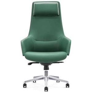 luxueus Bureaustoelen Bureaustoel 360° rotatie Directiestoel 3 standen verstelbare rugleuning Computerstoel Ergonomische kantelbare bureaustoelen comfortabel