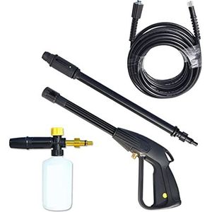 Verfspuit, Hoge Druk Schuim Pistool Slang Kit Hogedrukreiniger Spuitpistool Schuim Kanon Sneeuw Schuimlans Foamer Slang Pijp Nozzle For Karcher Spuitpistool voor meubels, kasten, hekwerk (Color : Typ