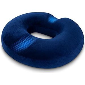 LITSPOT Donut Ring Kussen, Orthopedisch Aambeien Zitkussen van Traagschuim, Bevordert de Doorbloeding en Ontlast het Stuitbeen, Voor Autostoel, Thuis, Op Kantoor of Rolstoel