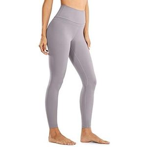 CRZ YOGA Women's Naked Feeling I Workout Legging 28 Inch - Hoog Getailleerde Yogabroek Over De Volledige Lengte maanrots M