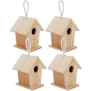 Vogelnestkooi, hangend vogelhuisje, mooie vogelkooi, voor tuinen, balkons