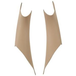 Auto interieurdeurgrepen Geüpgradede Interieur Auto Deurgreep Afdekkingsset Voor BMW 3 4 Serie F30 F31 F32 F33 F34 F36 M3 F80 M4 F82 2012-2019(Beige 2pcs)