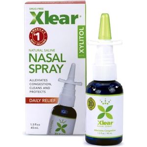 Xlear - Neusspray - 1,5 fl.oz - Natuurlijke Zoutoplossing