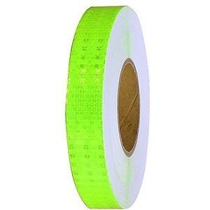 Reflecterende Tape Zelfklevend, 3cm X 50m Veiligheidswaarschuwing Sticker, Waterdichte Beveiliging Markering Reflector Plakband voor Auto Outdoor Helmen Motorfiets,Yellow c