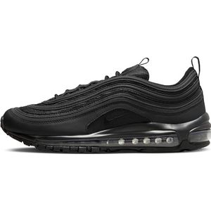 NIKE Air Max 97 heren Hardloopschoen, Zwart Zwart Zwart Zwart Wit 001, 44.5 EU