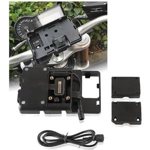 Telefoon Mount Navigatie Beugel Motorfiets Telefoon Standhouder Telefoon Houder USB VOOR BMW F 900 XR F900 XR F 900XR F900XR 2020 2021 2022 2023 GPS Navigatiehouder(12MM Phone Bracket)