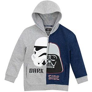 Star Wars Jongens Hoodie Leeftijd 5 tot 13 Jaar, Meerkleurig, 7-8 Jaren