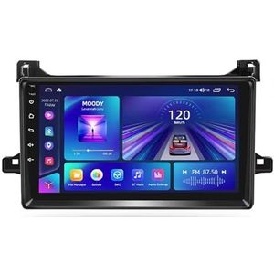 Android autoradio voor Toyota Prius Xw50 2015-2020, 9 inch touchscreen autoradio Autoaccessoires met GPS Bluetooth FM RDS HiFi WiFi(F5 6+128G)