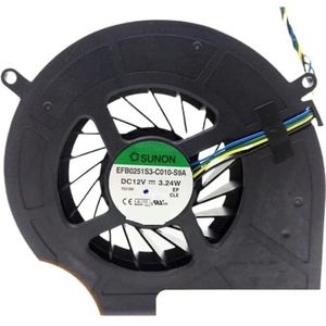 EFB0251S3-C010-S9A 110mm koelventilator voor Edge 91z S510 S760 M71z S3040 S710-30 pc-werkstation