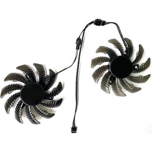 Koeling 75MM 3PIN PLD08010S12H GTX 960 GPU-ventilator voor GIGABYTE voor GeForce GTX950, GV-N960OC, GV-N950WF2OC Videokaartventilator(2PCS T128010SM)