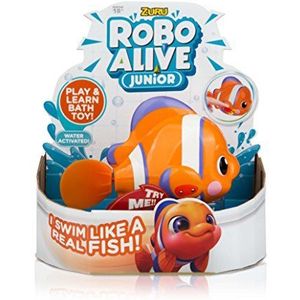 Robo Alive Junior Little Fish Batterij Aangedreven Badspeelgoed, zwemrobot speelgoed huisdier, zwembad speelgoed