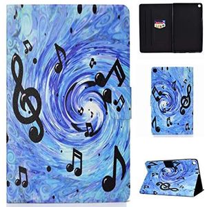 Bspring Samsung Galaxy Tab S5e 10.5 Inch Case PU Lederen Cover Flip Stand Tablet Protector Met Auto Sleep/Wake Functie en Card Slots Voor Galaxy Tab S5e 10.5 SM-T720 / T725 Bladmuziek