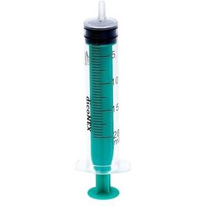Zarys 020ML-3CZ-BL dicoNEX wegwerpspuiten, 3-delig, luer, steriel, 20 ml, 50 stuks