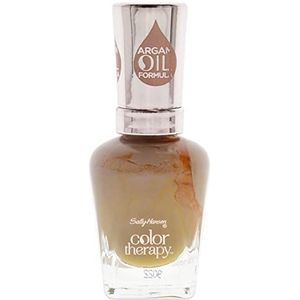 Sally Hansen Color Therapy Nagellak, kleur 154 Chai Hopes, lichtbruin, 14,7 ml