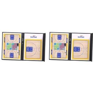 Paowsietiviity 2 set Coaching Board Coaches Klembord Strategie Magnetische Board Tool Basketbal, Pallacanestro