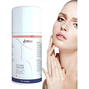 Nekverstrakkingscrème,Vitamine C+E Vrouwen Nekcrème Anti Age | 1.7 fl oz Hyaluronzuur Hals Verhelderende Crème, Nek Liftende Crème, Draai Dubbele Kin Losse Huid Moisturizer Luckysnow