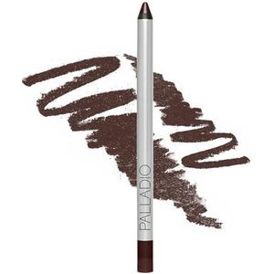 Palladio Precisie Eyeliner, op basis van siliconen, rijke pigmentatie, zachte applicatie, creëert een dramatisch, rokerig effect voor zowel intense als dagelijkse looks, geschikt voor gevoelige oogleden, hecht zichzelf, kan worden geslepen, Dark Chocolate
