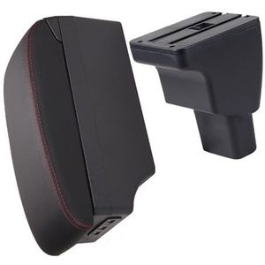 Auto Armsteun Middenconsole Opbergdoos Armsteun Doos Styling Accessoires Voor Hyundai I10 (Color : A1)