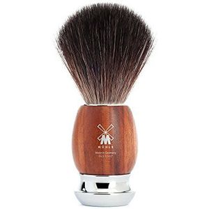 MÜHLE - Scheerkwast - VIVO serie - Black Fibre - pruimenhout