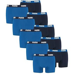 Puma 521015001 Boxershorts voor heren, onderbroeken, pak van 10, - 420 True Blue, XXL