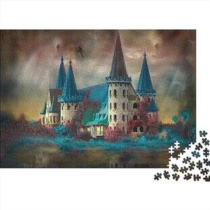 Fairytale World Jigsaw Puzzel voor Volwassenen Puzzels Karton Puzzels Spelen Hersenen Teaser Puzzel Familie Uitdagende Spelen Als Kerst Verjaardagscadeaus 500 stuks (52 x 38 cm)