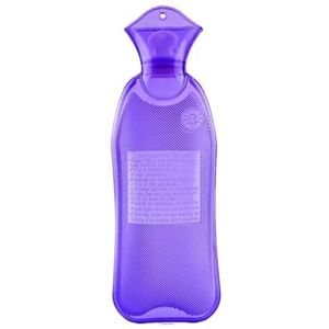 500ml hoge dichtheid PVC warmwaterkruik (paars)