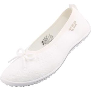 Dockers by Gerli Ballerina's voor dames, wit, 42 EU