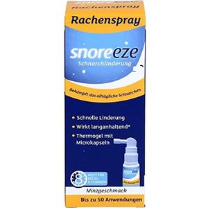 SNOREEZE RACHENSPRAY, 24 ml Oplossing