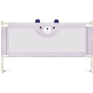 Ikodm 180 cm Bedrail voor kinderen, in hoogte verstelbaar van 64-96 cm, valbeveiliging voor bed, bedrail voor kinderen, babybedrail, veilig, eenvoudig te monteren, grijs Ikodm 180 cm Bedrail voor kinderen, in hoogte verstelbaar van 64-96 cm, valbeveiliging voor bed, bedrail voor kinderen, babybedrail, veilig, eenvoudig te monteren, grijs