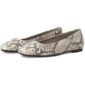ECCO Margot Ballet Flat voor dames, Print van donkere klei slang, 6/6.5 UK
