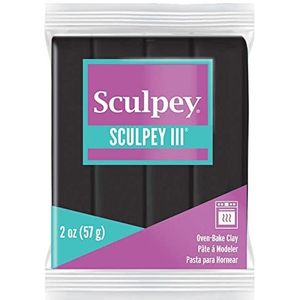 Klei III black - 57 gr - Sculpey