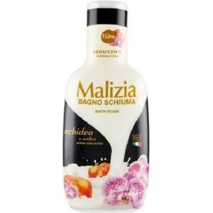 MALIZIA BADKUIMSTOF Lichaamsschuim ORCHIDEA EN AMBRA1000 ml