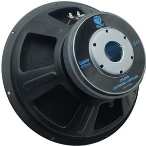 Seven Soundvector SVG15SUB/8 Subwoofer, 38,1 cm (15 inch), professionele subwoofer, 8 ohm, 500 W, AES 1000 W, programma