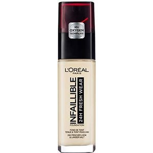 L'Oréal Paris - Infaillible 32H Fresh Wear - Vloeibare Foundation - 30 ml - Watervast en Langdurig
