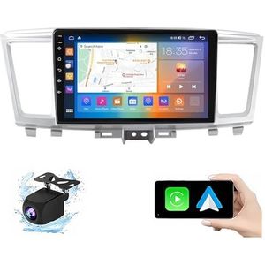 Android 13.0 2 Din Autoradio 10"" Touchscreen Auto Stereo Voor Infiniti QX60 2014-2019 Met Draadloze Carplay Android Auto GPS Navigatie AHD Omgekeerd Beeld Stuurwielbediening(P6(6G+128G))