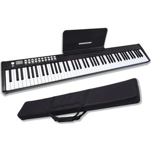 Digitaal Pianotoetsenbord Draagbare Piano 88 Toetsen Gewogen Toetsenbord Pianomuziekinstrumenten Draagbaar Keyboard Piano (Color : 01)