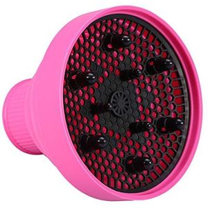 5 Kleuren Haarblazer Diffuser, Universele Opvouwbare Haardroger Cover, Styling Kappers Tool, Schoonheid Kapsalon Bevestiging voor Föhn (Roze)