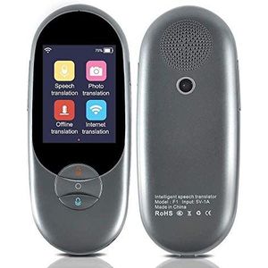 VDLLQYN, 4 talen offline vertaling, 106 talen directe tweerichtings online vertaling met 2,4 inch touchscreen, inclusief dialecten, B nodig,Vertaler(A)