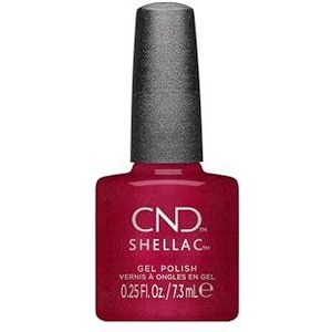 CND - Shellac Color Coat - Rood - 7,3 ml - Hybride Nagellak