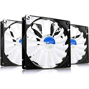 AABCOOLING Silent Force Fan 14 stille en efficiënte 140 mm behuizingsventilator met 4 anti-vibratiepads, processor ventilator, ventilator 12V, behuizing ventilator, koeler, 8,6 dB (A), 100 m3/h -