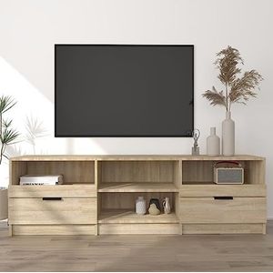DIGBYS TV-meubel Sonoma Eiken 150x33,5x45 cm Engineered Wood