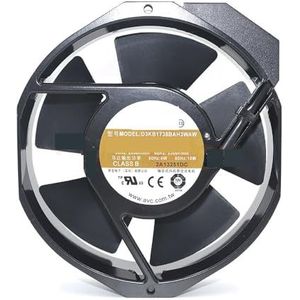 Voor AVC D3KB1738BAH3WAW 17238 220v 0.27 .25A 17CM metalen ventilator 172 * 150 * 38mm