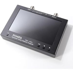 Antenne-analysator, Handheld Vector Network Analyzer SV4401A 7"" Touch LCD NanoVNA VNA 50KHz-4.4GHz Antenne Analyzers UHF HF VHF SWR 100db Dynamisch, voor netwerkkabeldiagnostiek