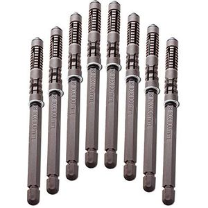 Zwevende plankhouders, 8 stuks, duurzame, onzichtbare houten plankhouders met schroeven, doe-het-zelf, verstelbaar, ondersteunt planken (diameter 10 x 100 mm)