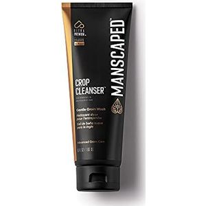 MANSCAPED® Crop Cleanser® Lieswassing, UltraPremium-formule voor heren voor reiniging onder de taille, verfrissende douchegel doordrenkt met vitamine E en aloë, veganistische body wash (6 oz)