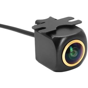 Achteruitrijcamera's auto 180 Graden Gouden Lens 1920x1080 P Auto Achteruitrijcamera Fisheye Full HD Nachtzicht Reverse AHD Voertuig Parkeren Camera Parkeercamera(CVBS AHD 1080P)