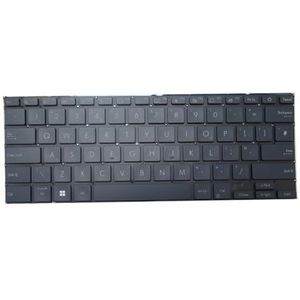 Laptoptoetsenbord voor ASUS voor Zenbook 14 Flip voor OLED UP3404 UP3404V UP3404VA Blauw met achtergrondverlichting België BE/Frans FR/Portugees PO/UK(Blue UK)