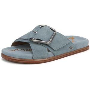 Sam Edelman Darla Slide Sandaal voor dames, Kustblauw, 36 EU