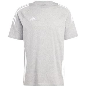 Adidas T-shirt (korte mouw) Tiro 24 Sweat T-Shirt, Medium Grey Heather/White, IR9348, 2XL